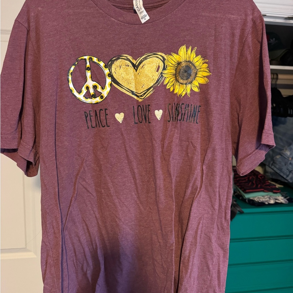 Maroon T-shirt